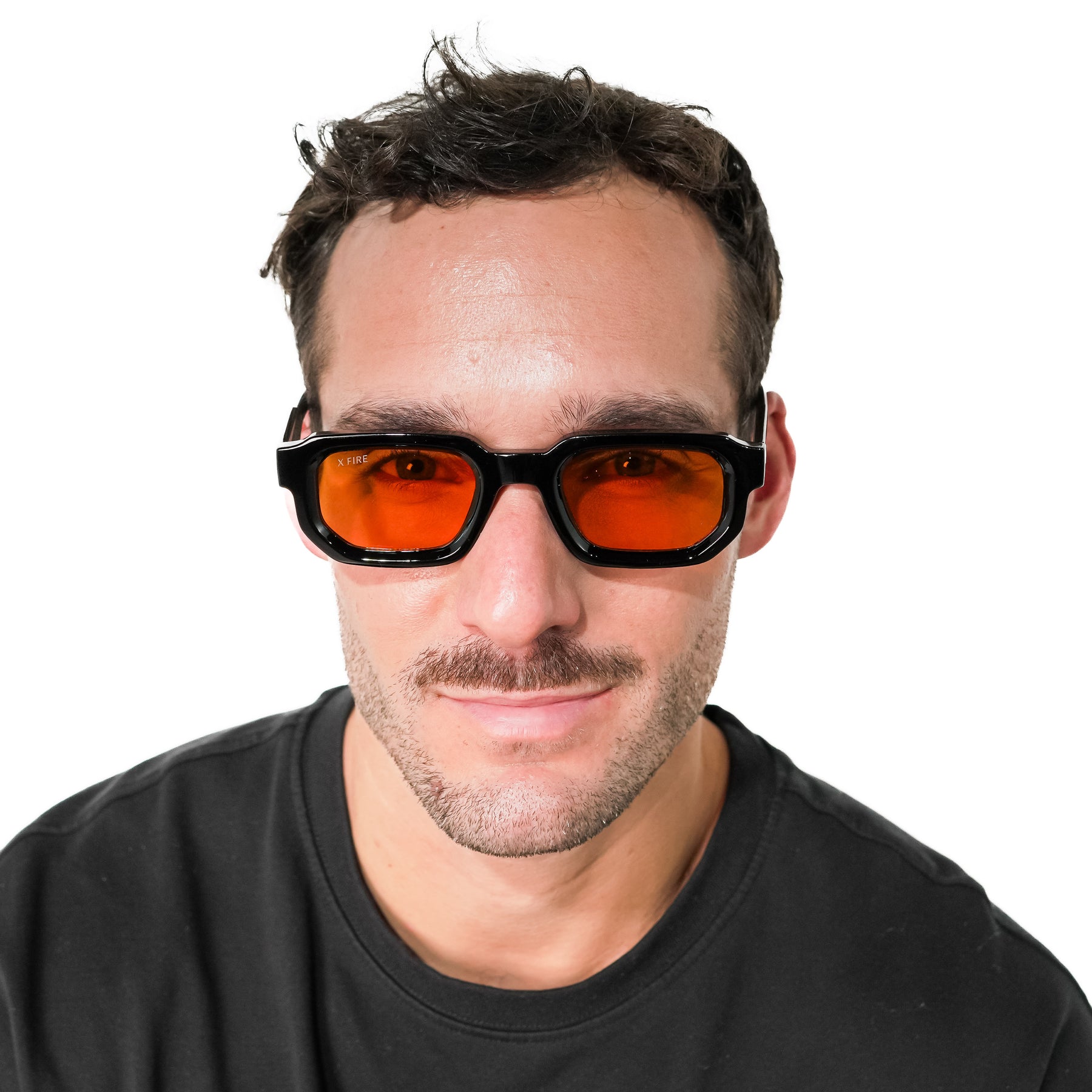 OASIS BLACK | ORANGE MIRROR