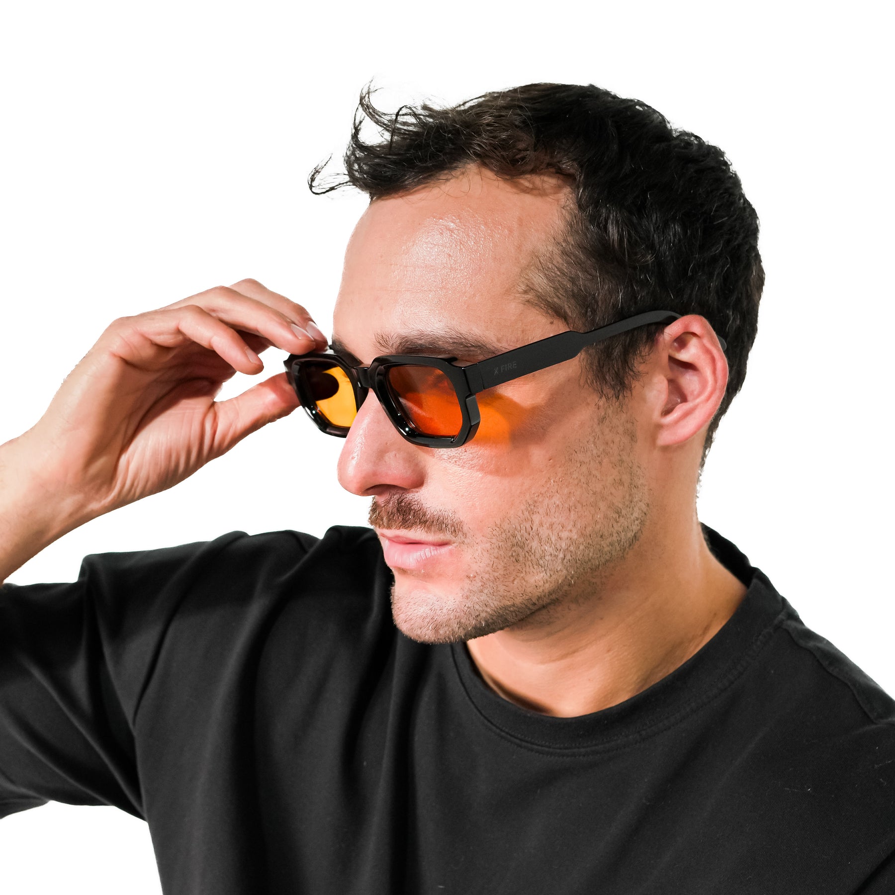 OASIS BLACK | ORANGE MIRROR