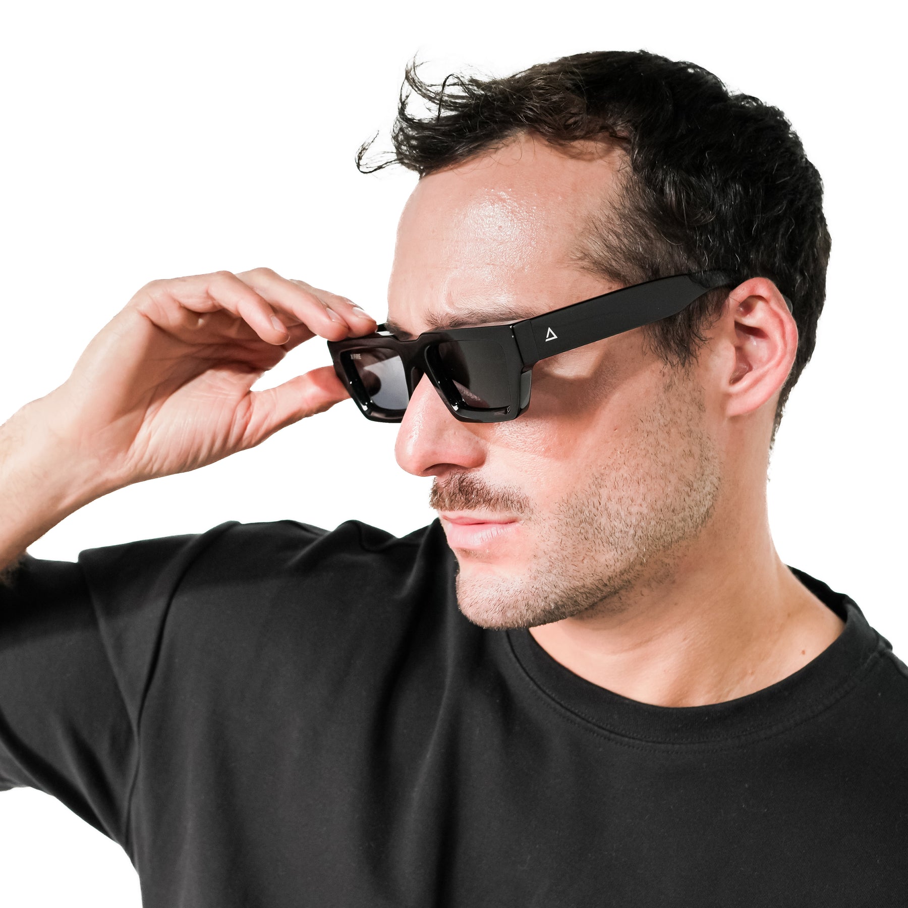 Lente de sol Bayat Negro / Negro UV400 X FIRE