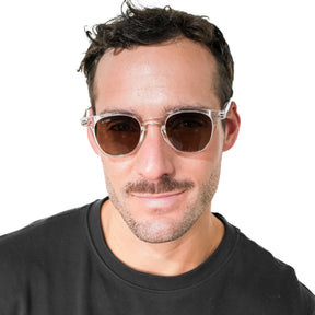 Lente de sol Transparente Greco Plus / Café UV400 X FIRE