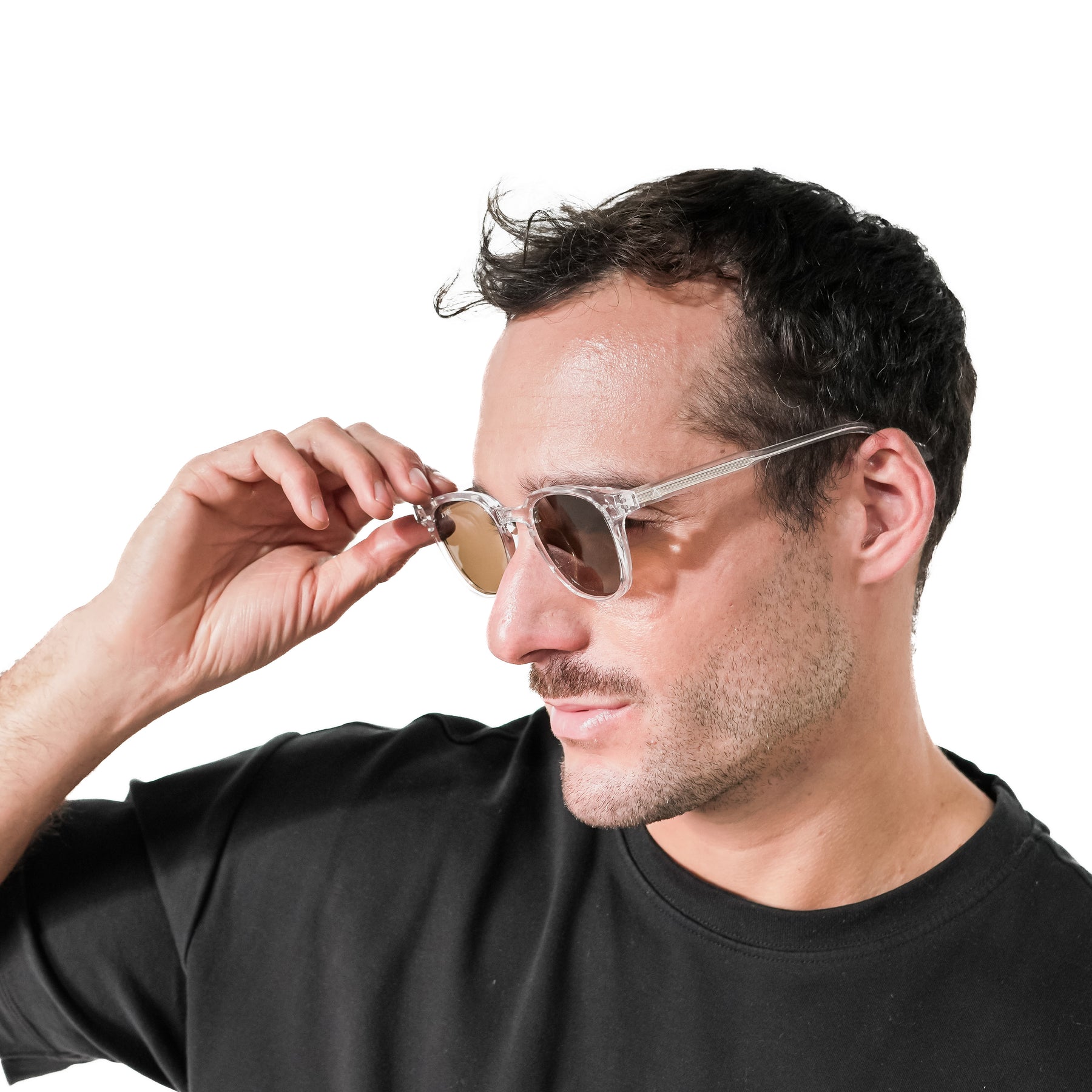 Lente de sol Transparente Greco Plus / Café UV400 X FIRE