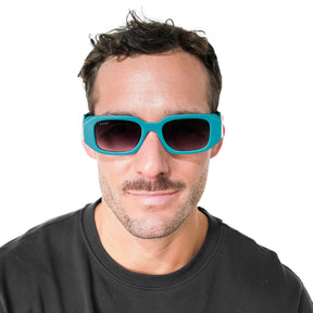 Lente de sol Bombay Turquesa / Azul UV400 X FIRE