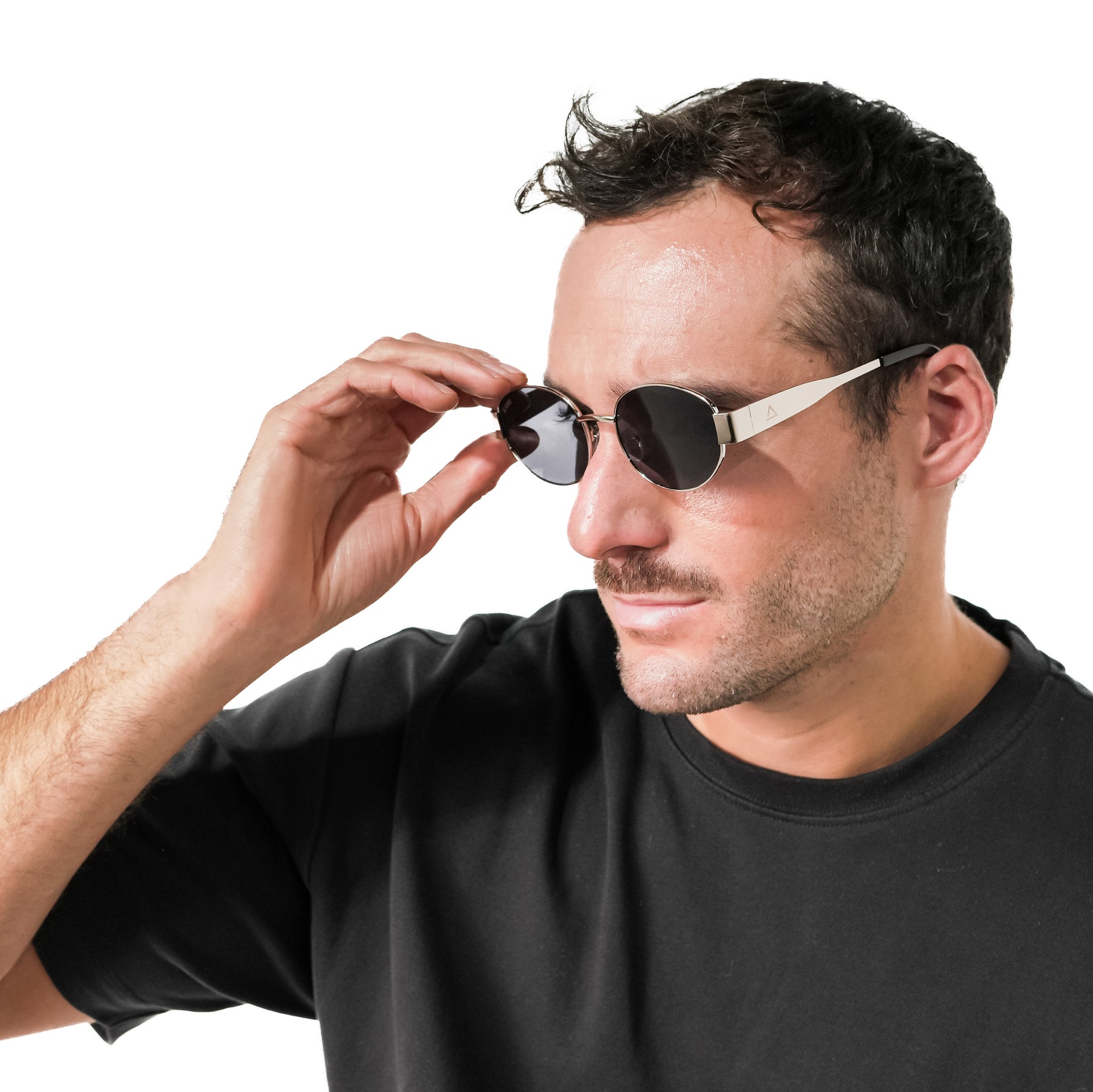 Lente de sol plateado Armonia / Gris UV400 X FIRELente gris