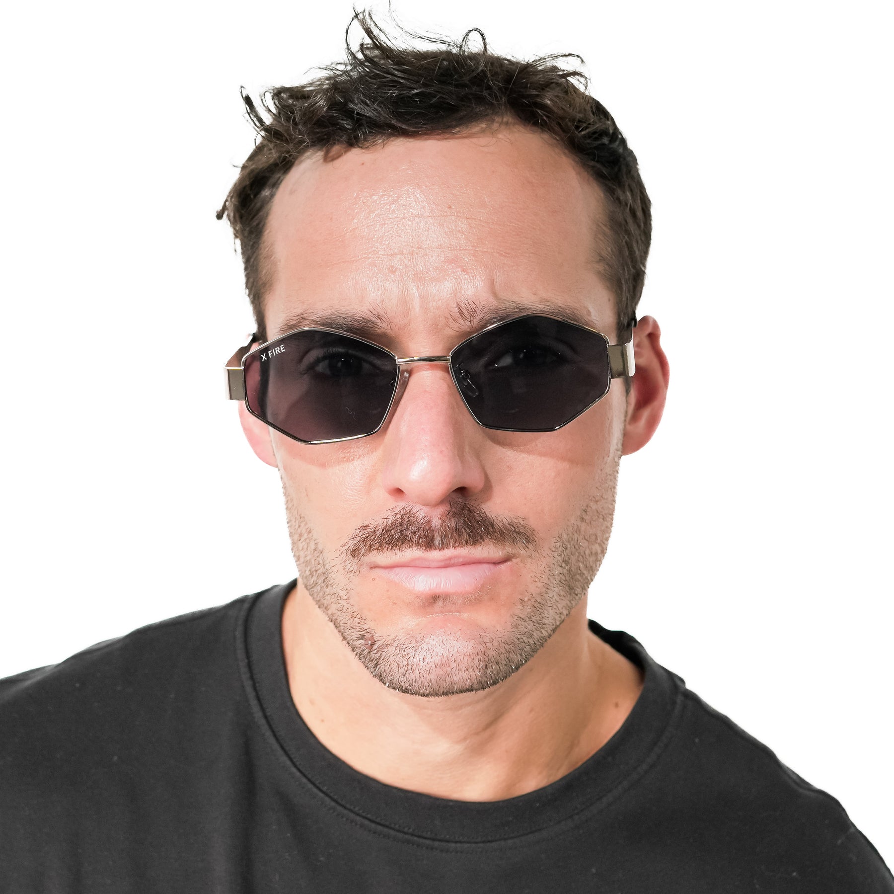 Lente de sol Irala Plateado / Gris UV400 X FIRE