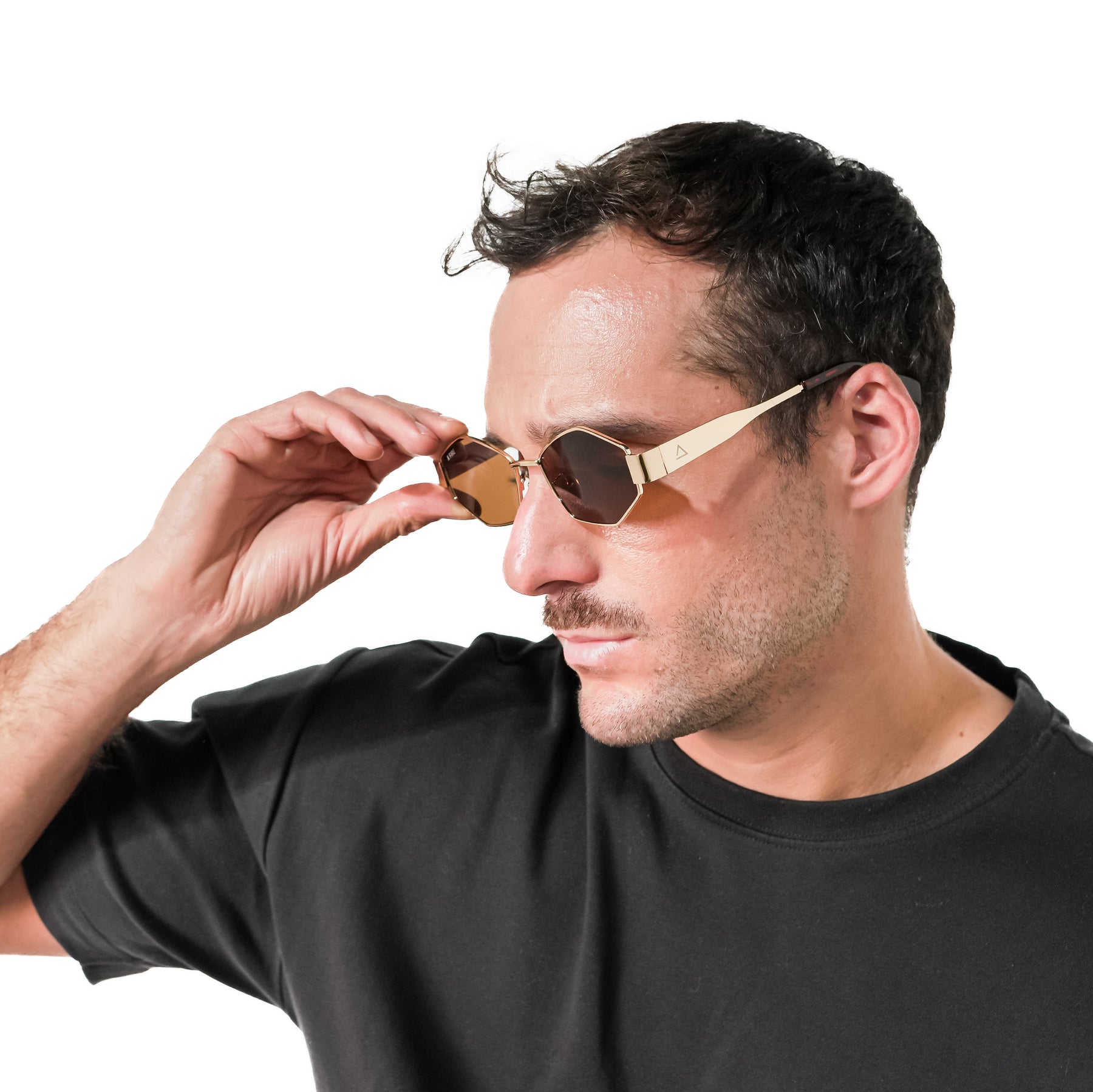 Lente de sol Dorado IralaIa / Café UV400 X FIRE