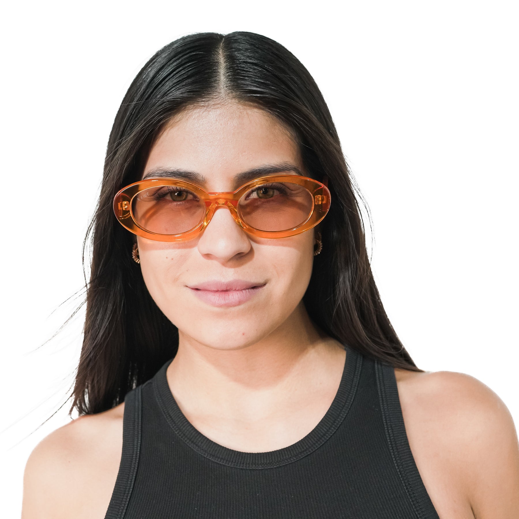 Lente de sol Mainz Naranja / Café Transparente UV400 X FIRE