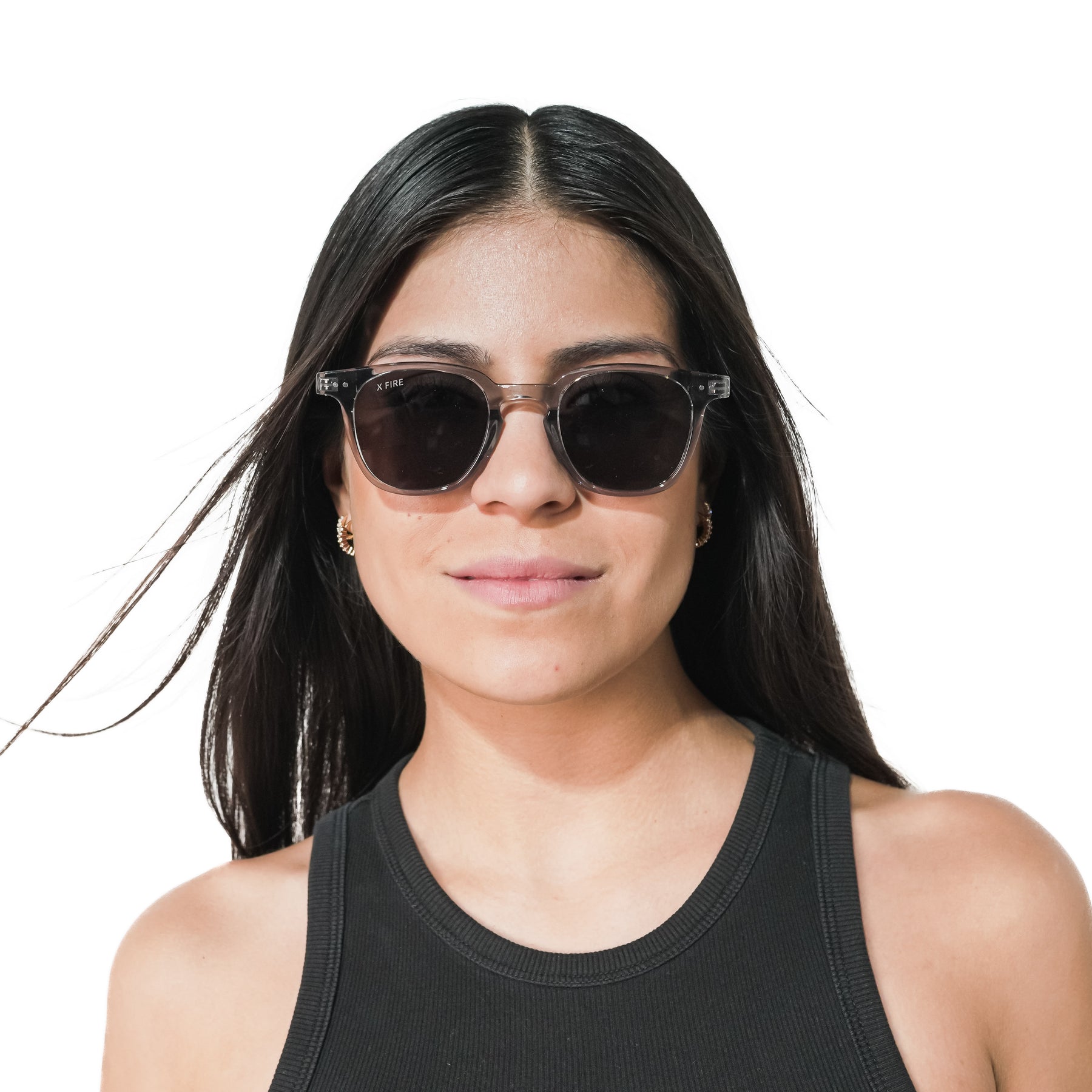 Lente de sol Greco Plus Gris / Negro UV400 X FIRE