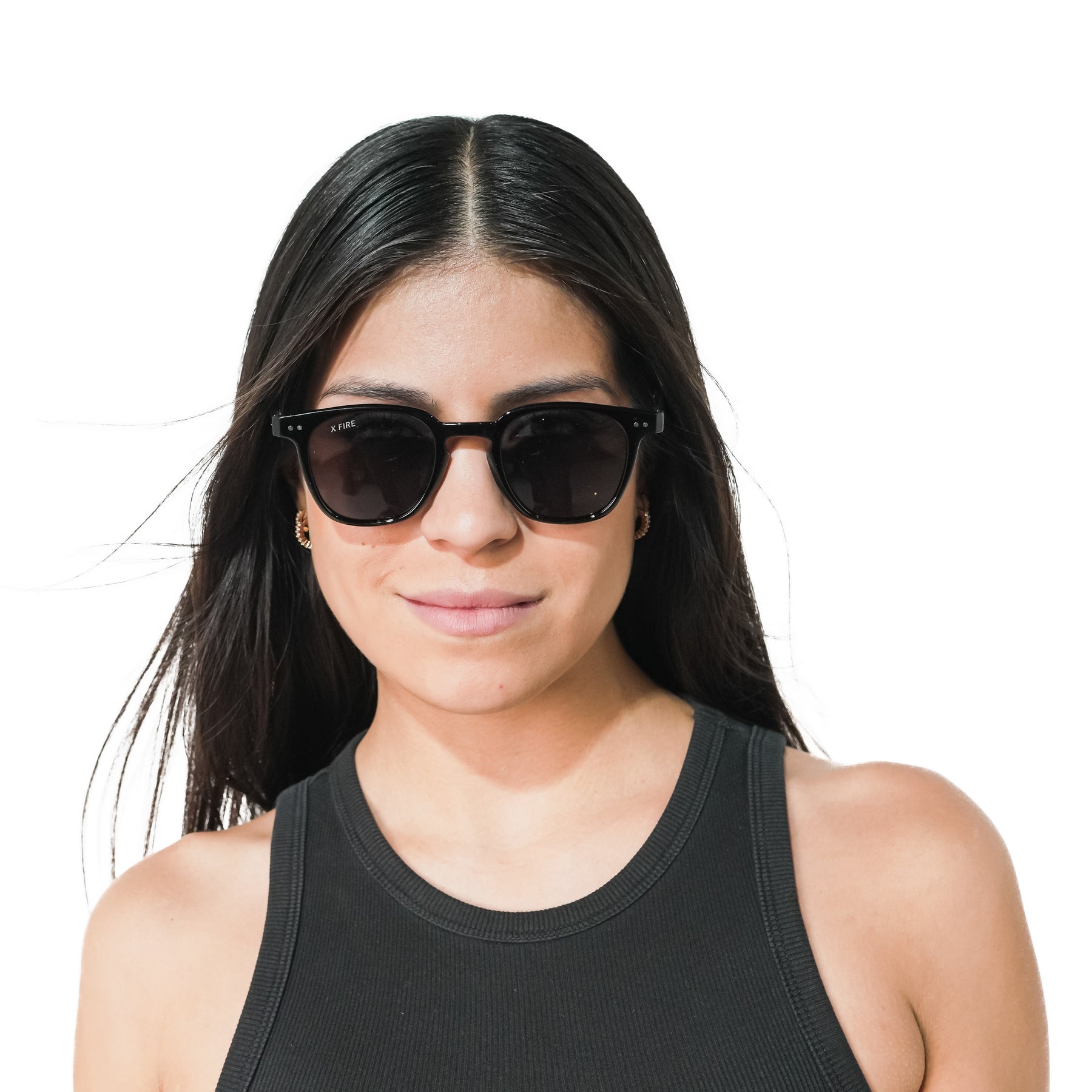 Lente de sol Negro Greco Plus / Negro UV400 X FIRE