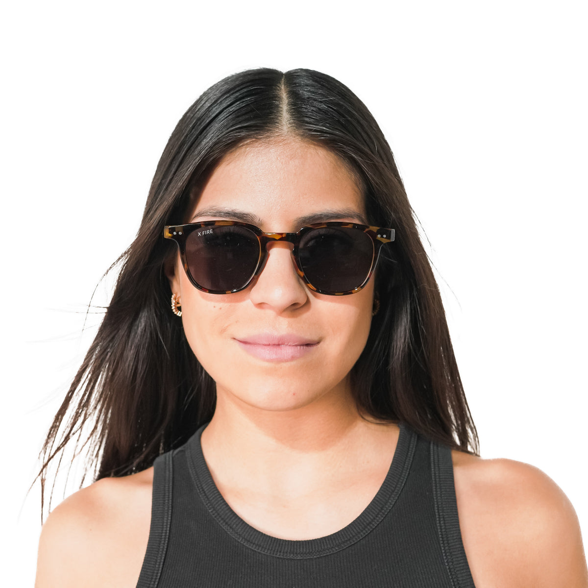 Lente de sol Animal Print Greco Plus / Negro UV400 X FIRE