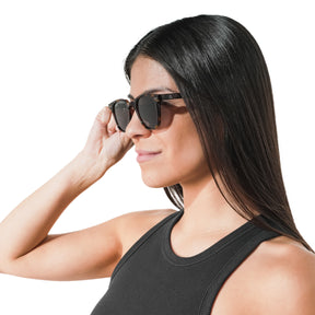 Lente de sol Animal Print Greco Plus / Negro UV400 X FIRE