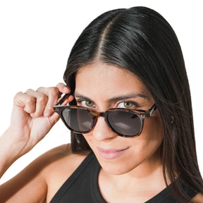 Lente de sol Animal Print Greco Plus / Negro UV400 X FIRE