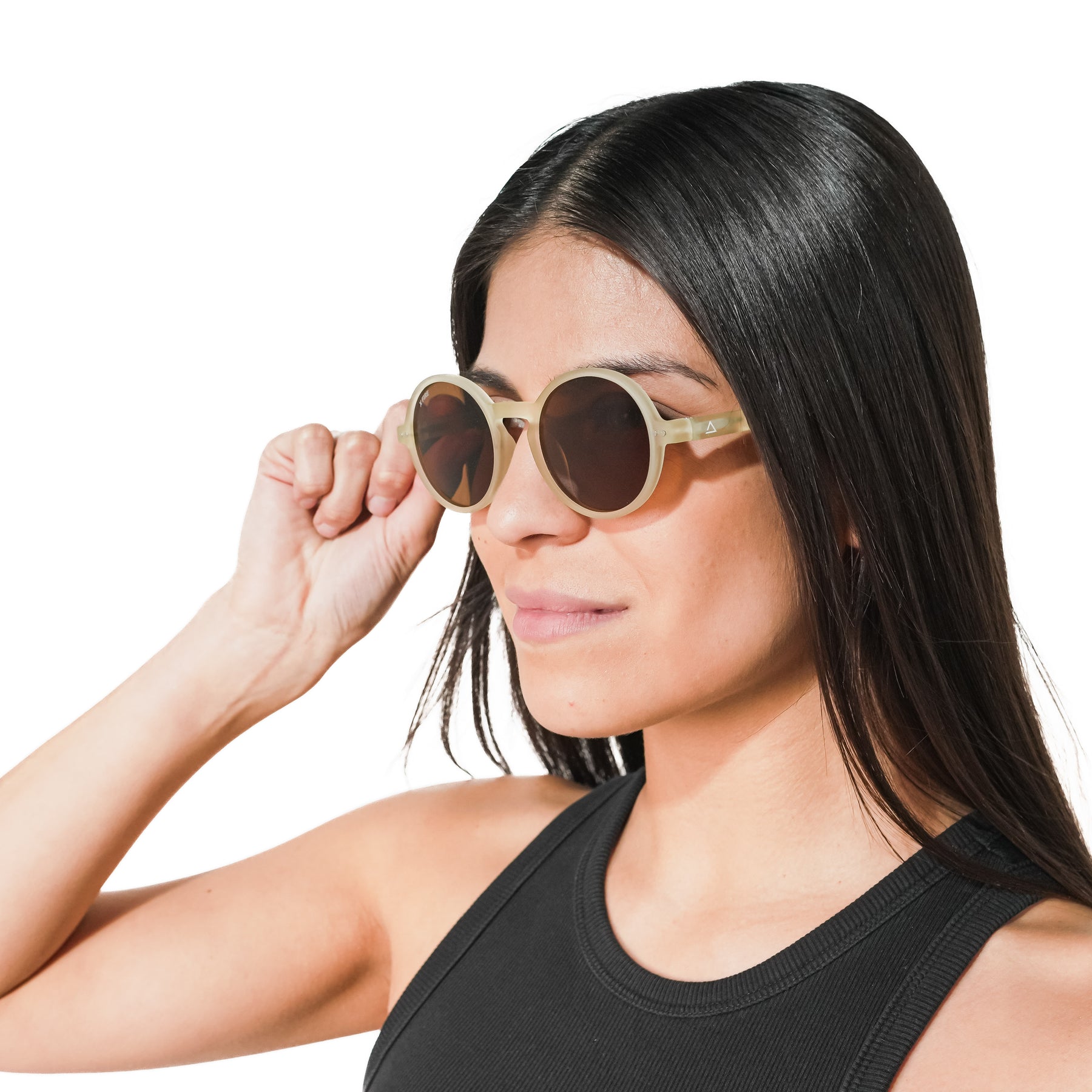 Lente de sol Amarillo Hakim / Negro UV400 X FIRE