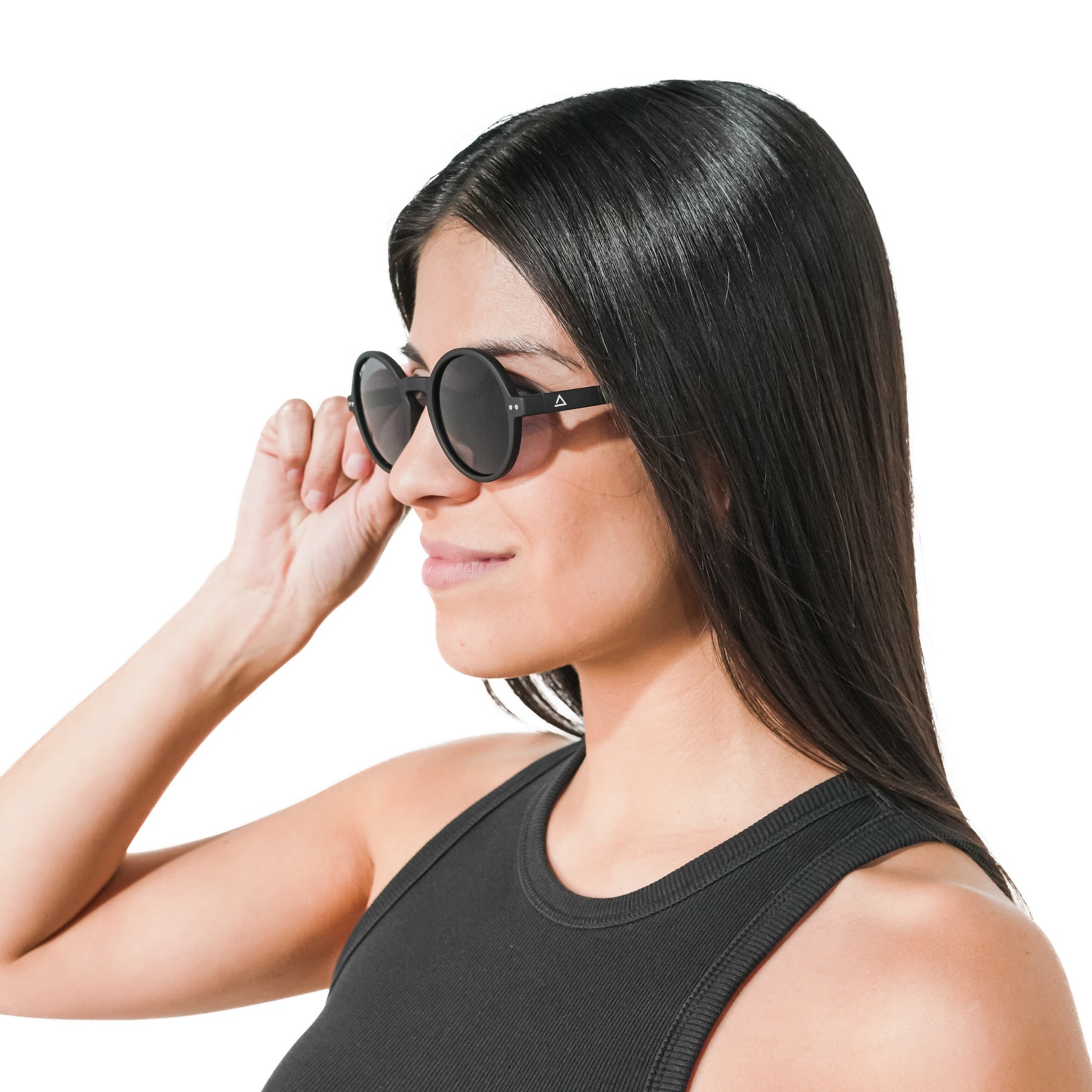 Lente de sol negro Hakim / Negro UV400 X FIRE