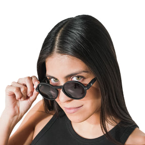 Lente de sol negro Hakim / Negro UV400 X FIRE