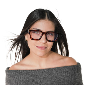 SONEVA BLACK ANIMAL PRINT | OPTICAL MIRROR