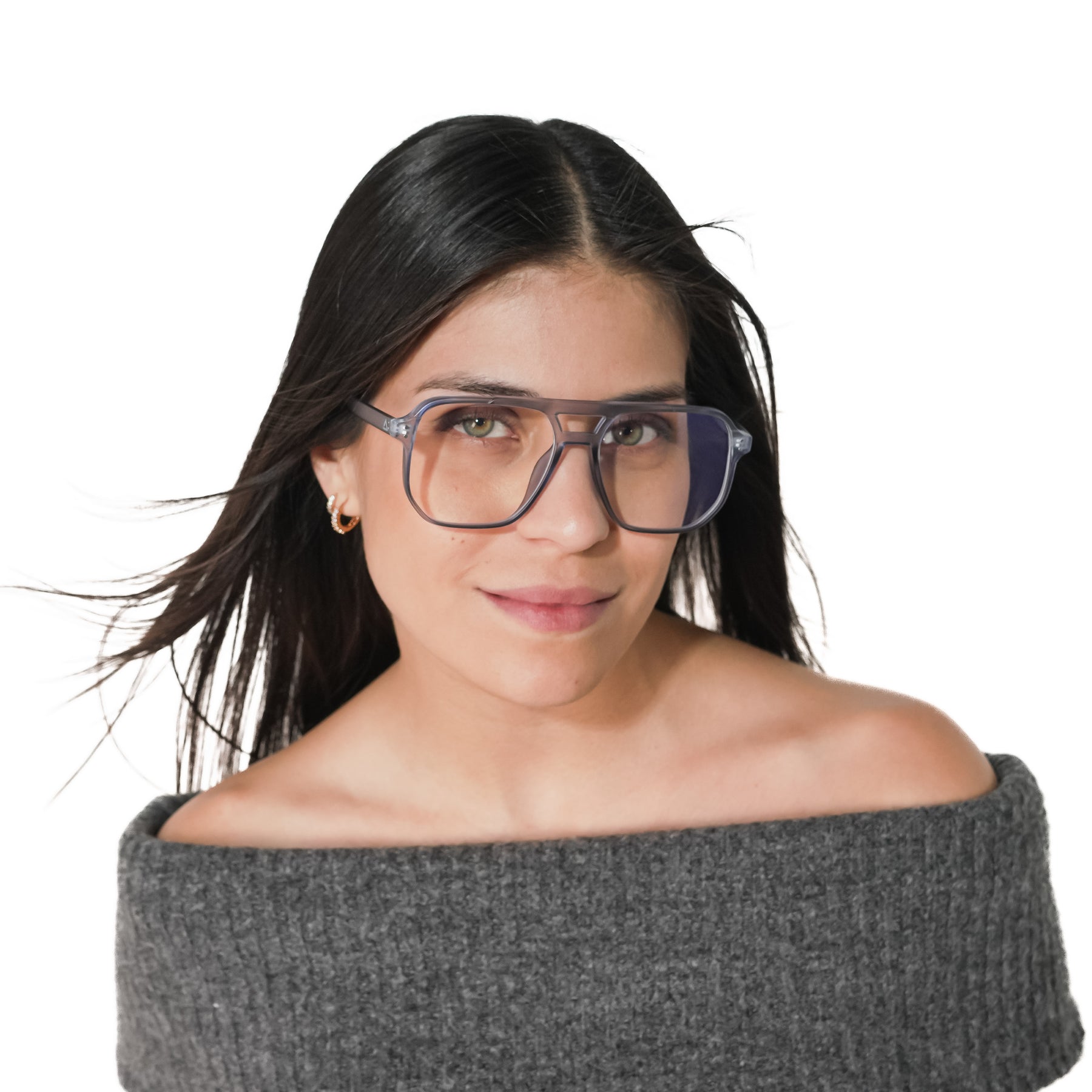 Lente óptico gris transparente Apolo