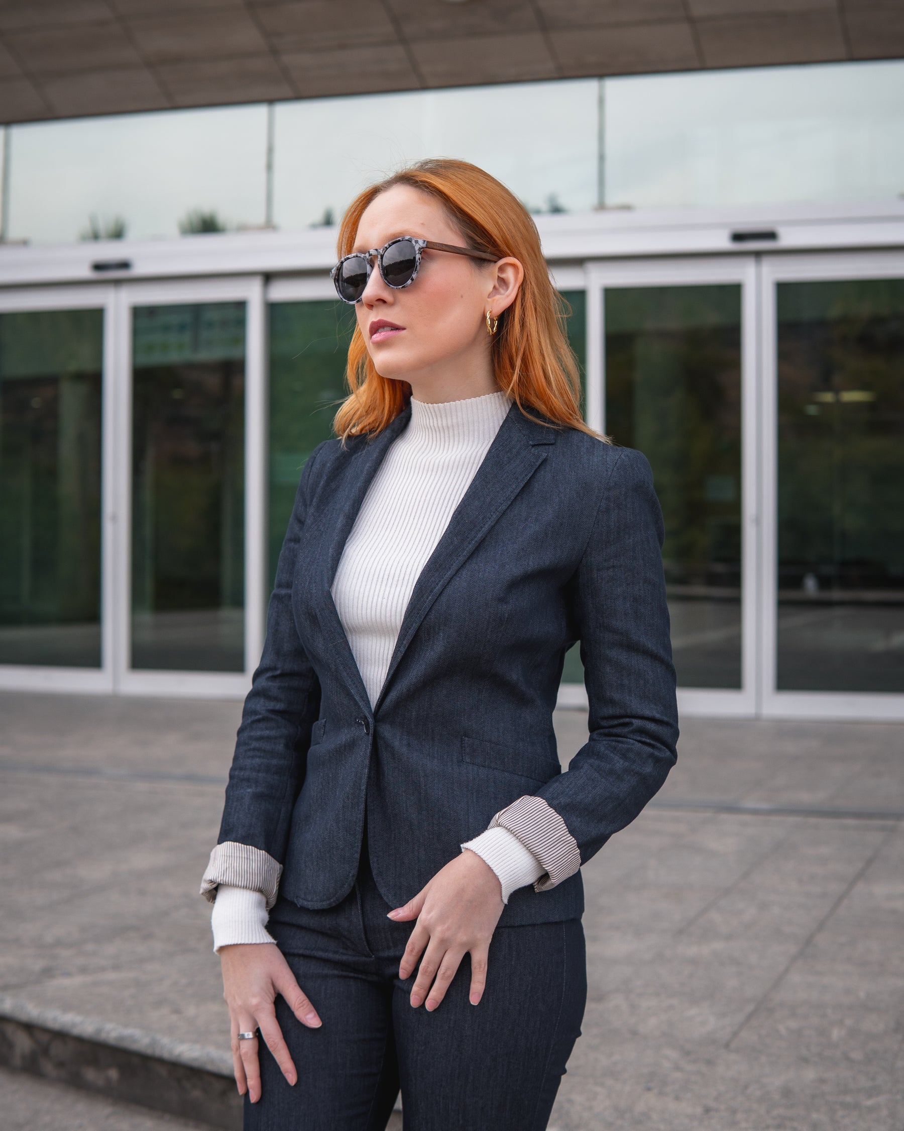 Lente de sol Animal Print Kenia / Rojo UV400 X FIRE