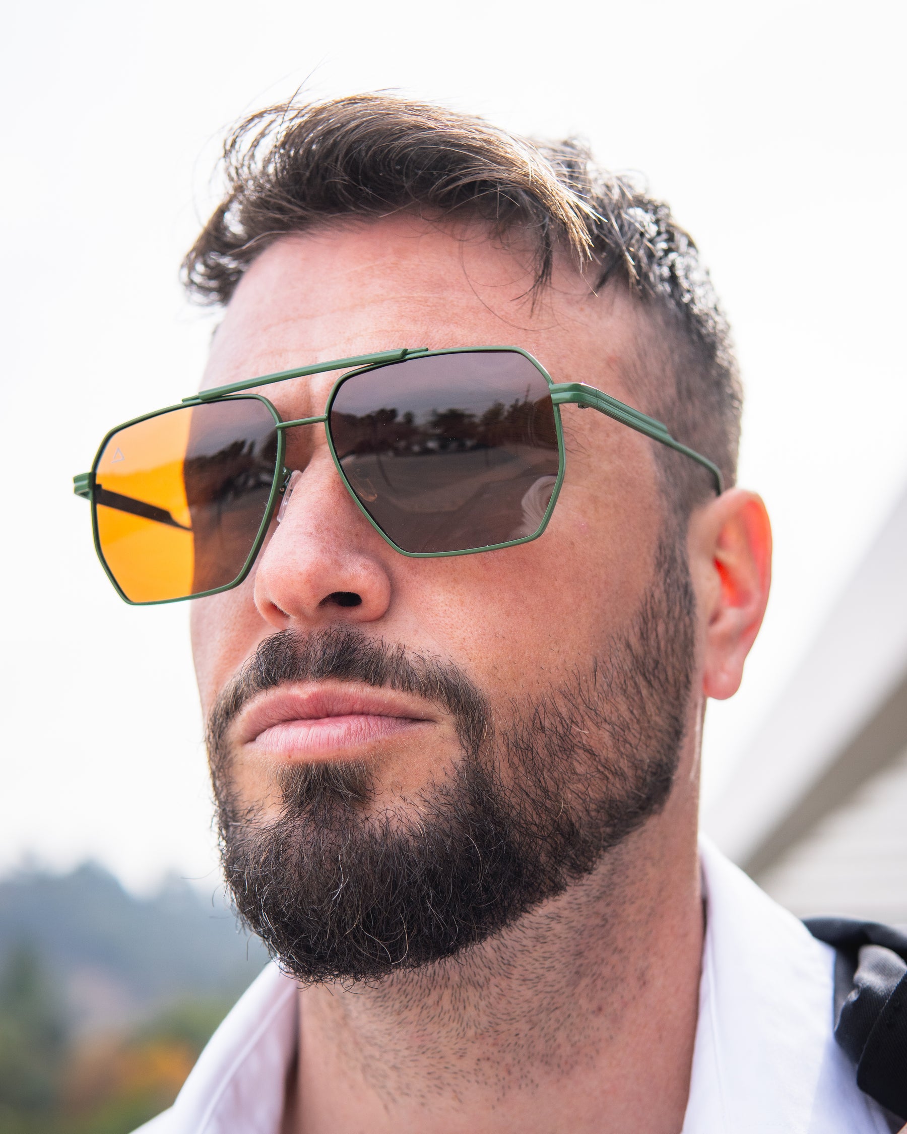 VOGEL BLACK | YELLOW MIRROR