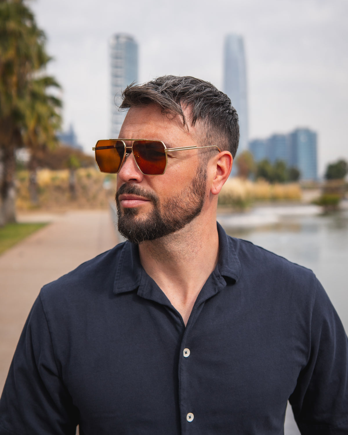 VOGEL GOLD | PURPLE MIRROR