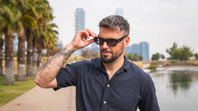 Lente de sol Negro Foggo / Negro UV400 X FIRE