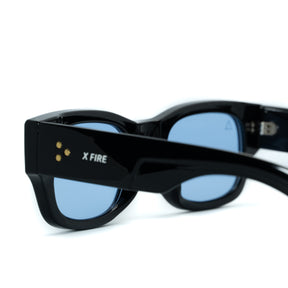 Lente de sol Negro Foggo / Azul UV400 X FIRE