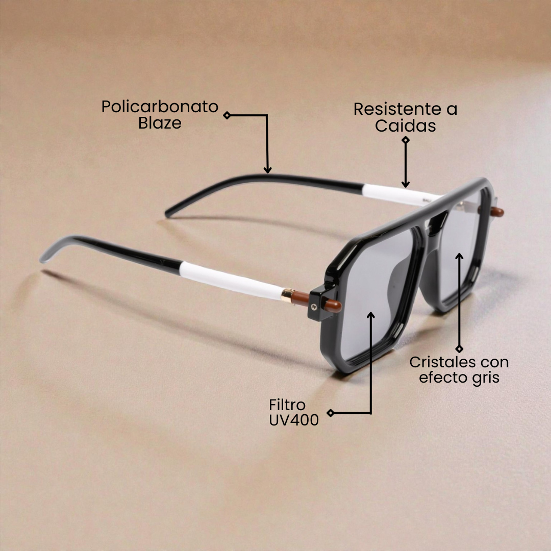 Lente de sol Bali Negro / Light black UV400 X FIRE