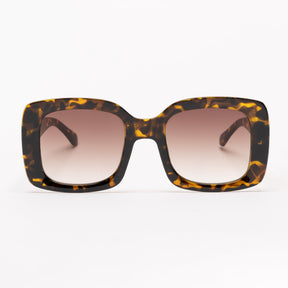 Lente de sol Animal Print Hamad / Café UV400 X FIRE