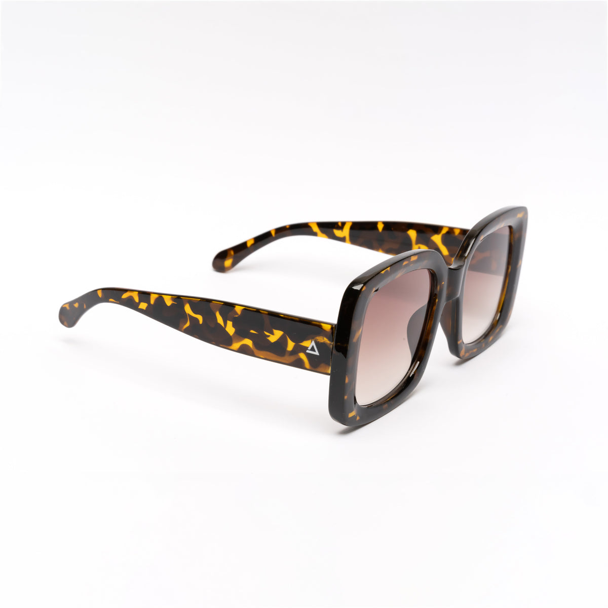 Lente de sol Animal Print Hamad / Café UV400 X FIRE