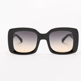 Lente de sol negro Hamad / Verde UV 400 X FIRE