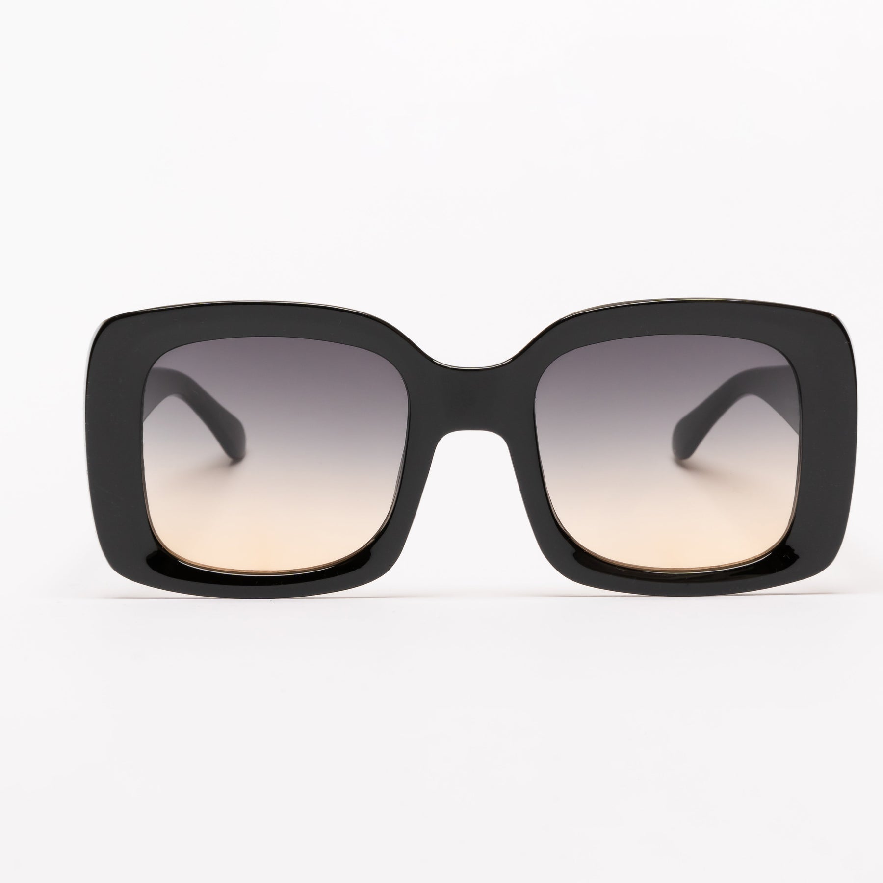 Lente de sol negro Hamad / Verde UV 400 X FIRE