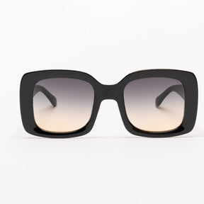 Lente de sol negro Hamad / Verde UV 400 X FIRE