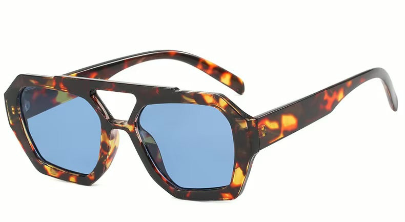 Lente de sol Animal Print Bali / Azul UV 400 X FIRE