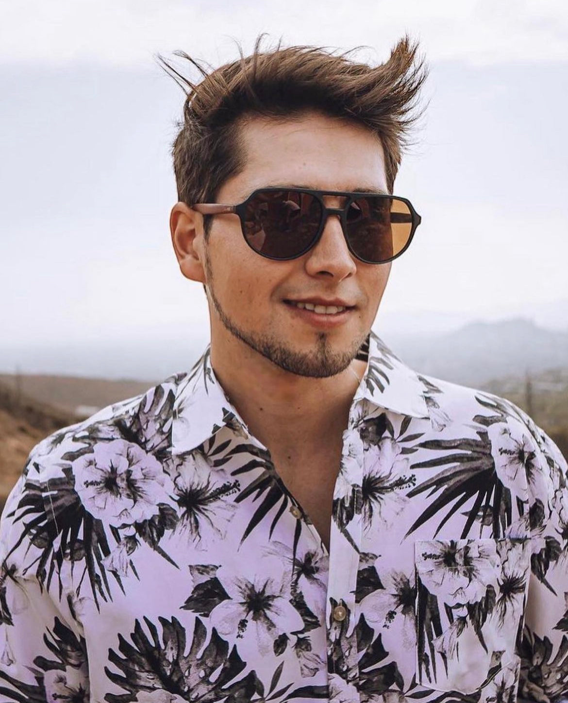 VEYANS BLACK | BROWN MIRROR