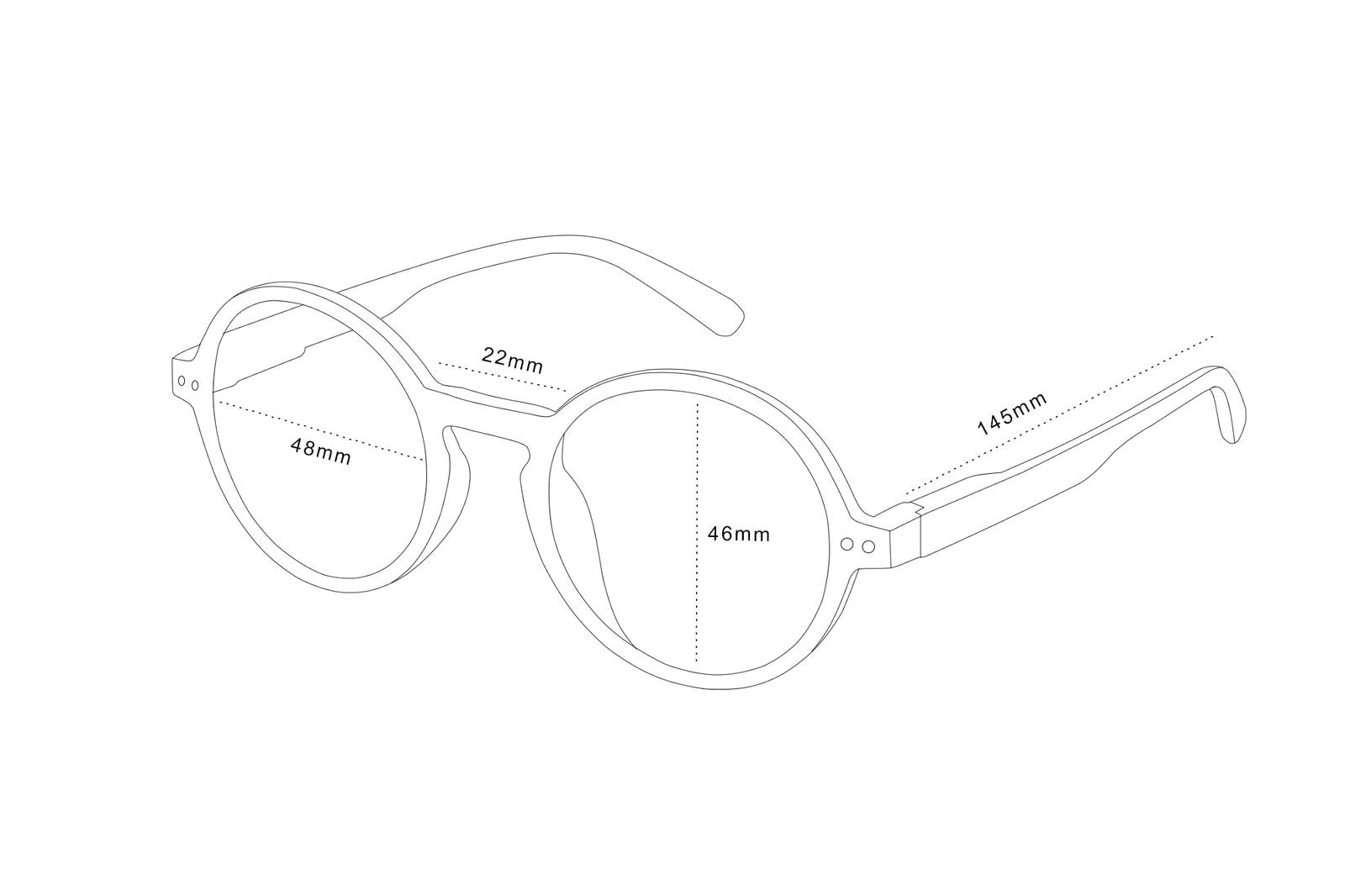 Lente de sol Amarillo Hakim / Café UV400 X FIRE