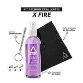 Kit de limpieza para todo tipo de lentes (morado)