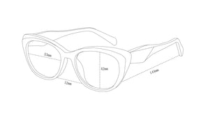 Lente de sol Capri Azul / Azul UV400 X FIRE