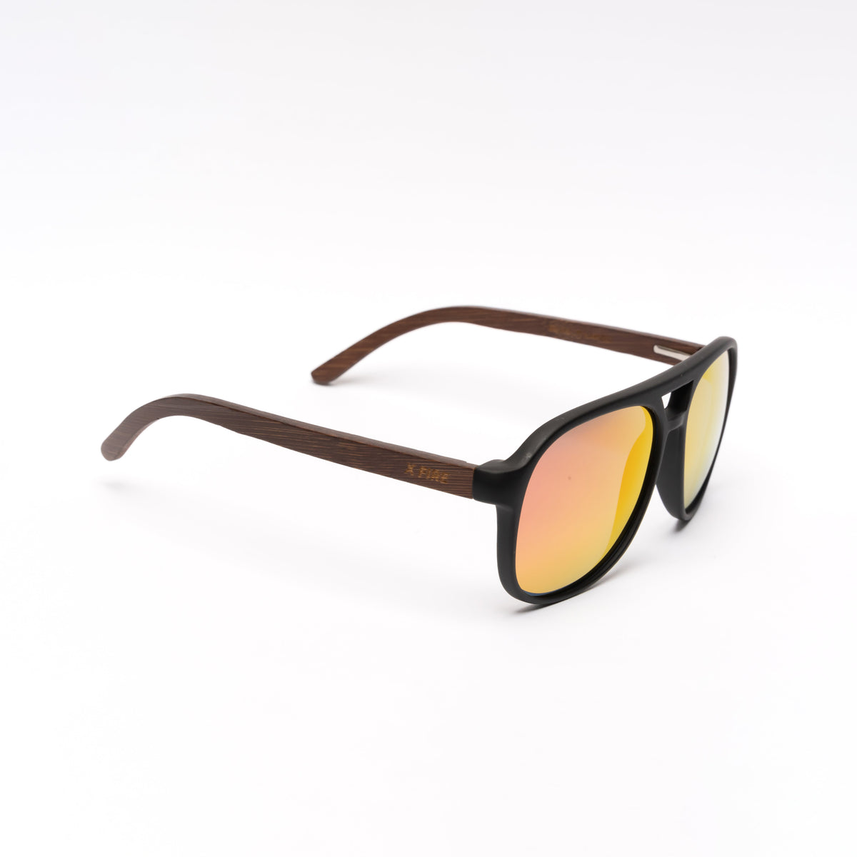 Lente de sol Negro Milani / Rojo UV400 X FIRE