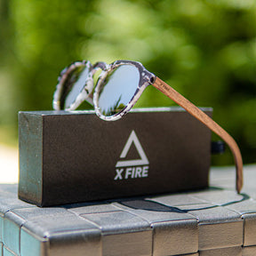 Lente de sol Animal Print Kenia / Verde UV400 X FIRE