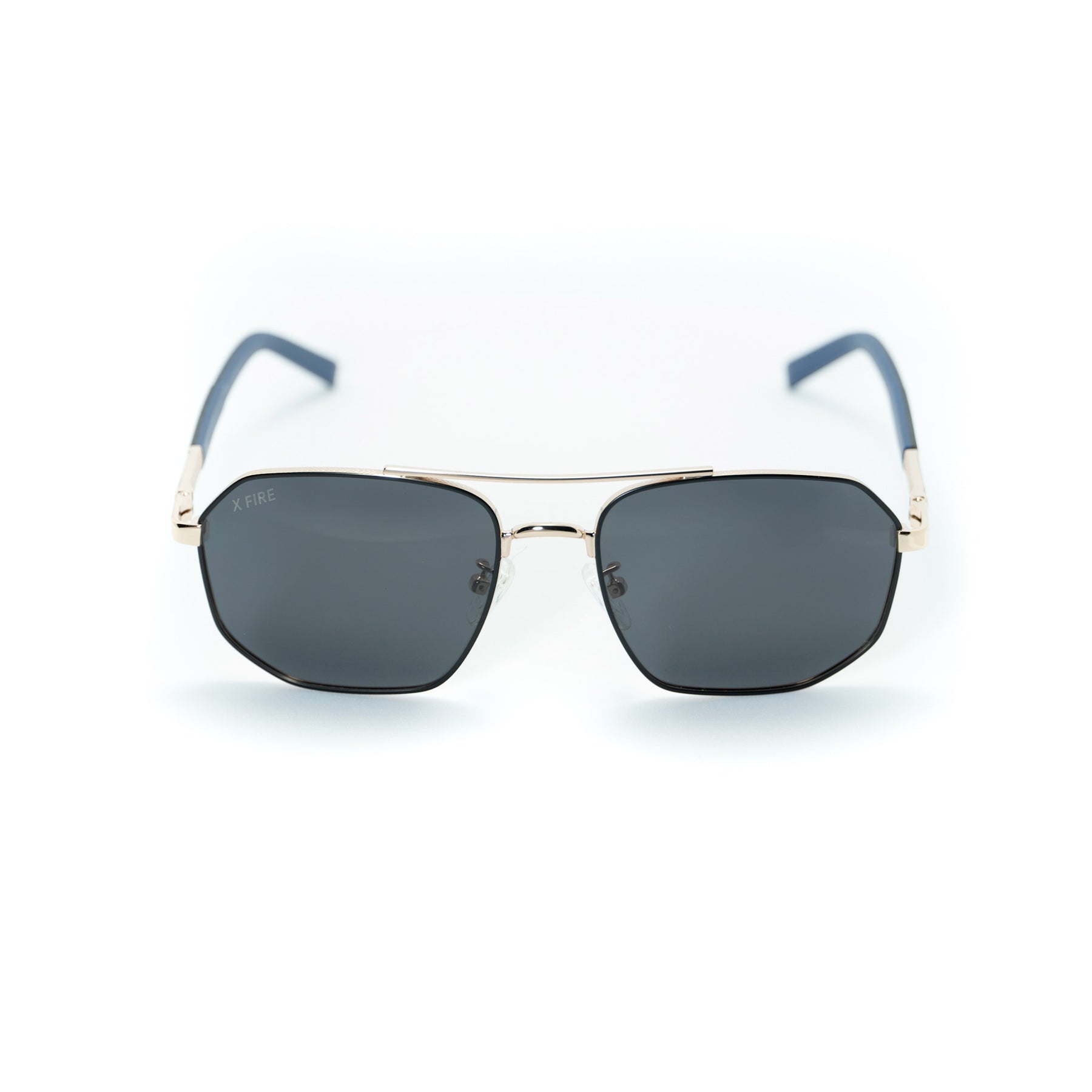 MONTELLA BLUE-GOLD | BLACK MIRROR