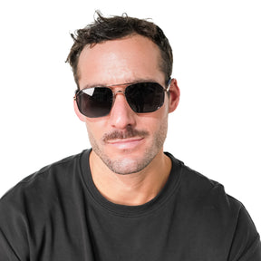 MONTELLA BLUE-GOLD | BLACK MIRROR