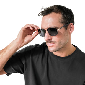 MONTELLA BLUE-GOLD | BLACK MIRROR