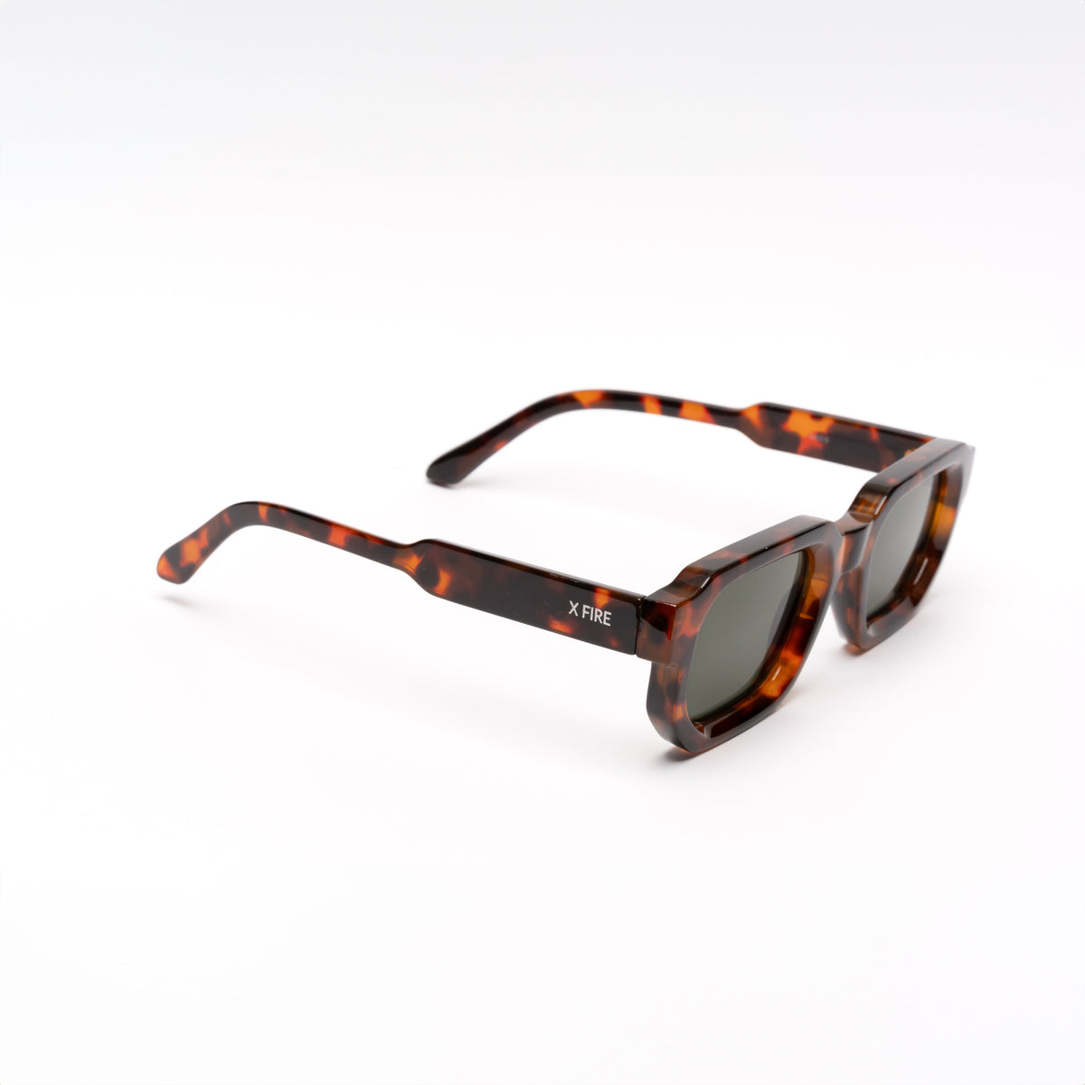 Lente de sol Animal Print Oasis / Verde UV400 X FIRE