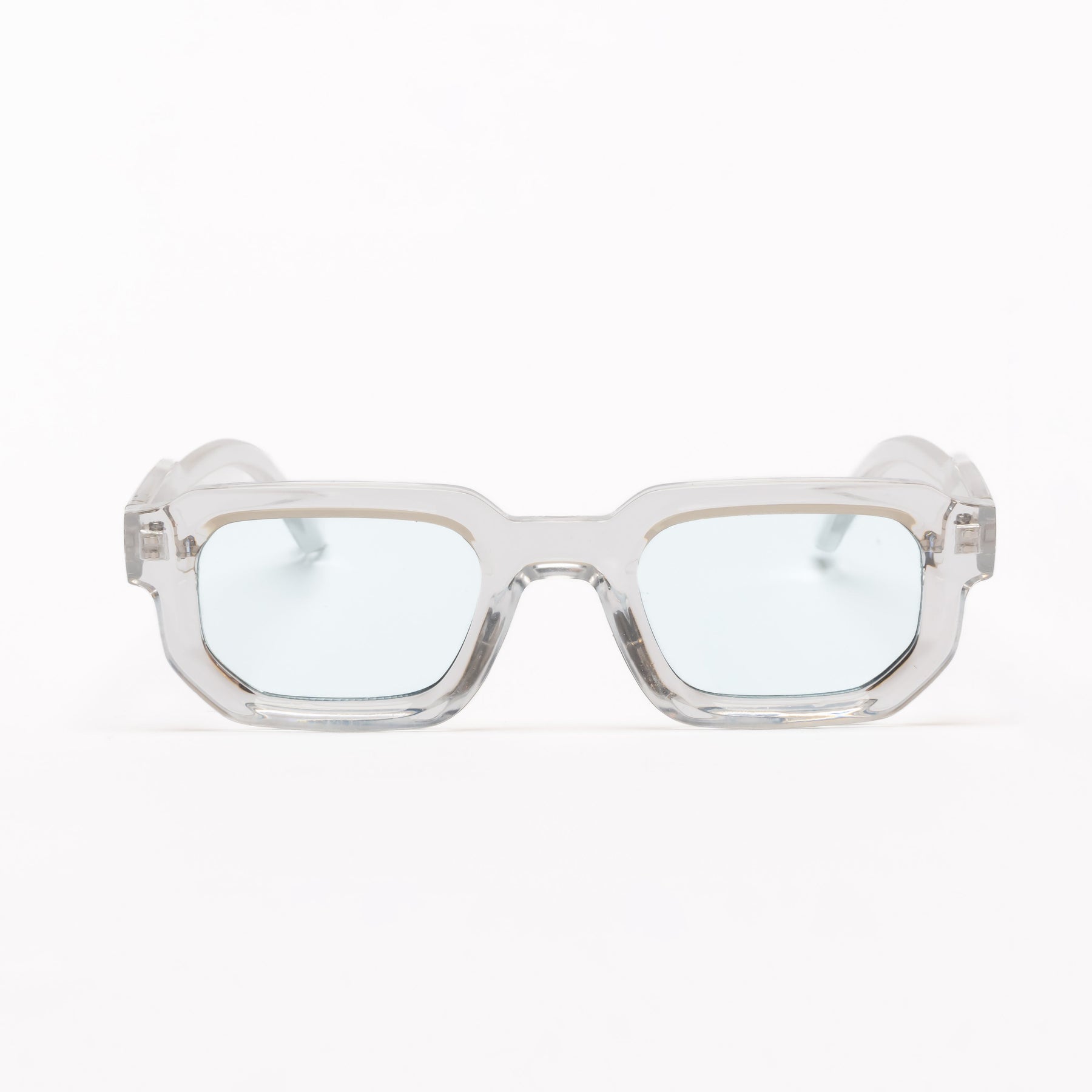 OASIS TRANSPARENT | LIGHT BLUE MIRROR