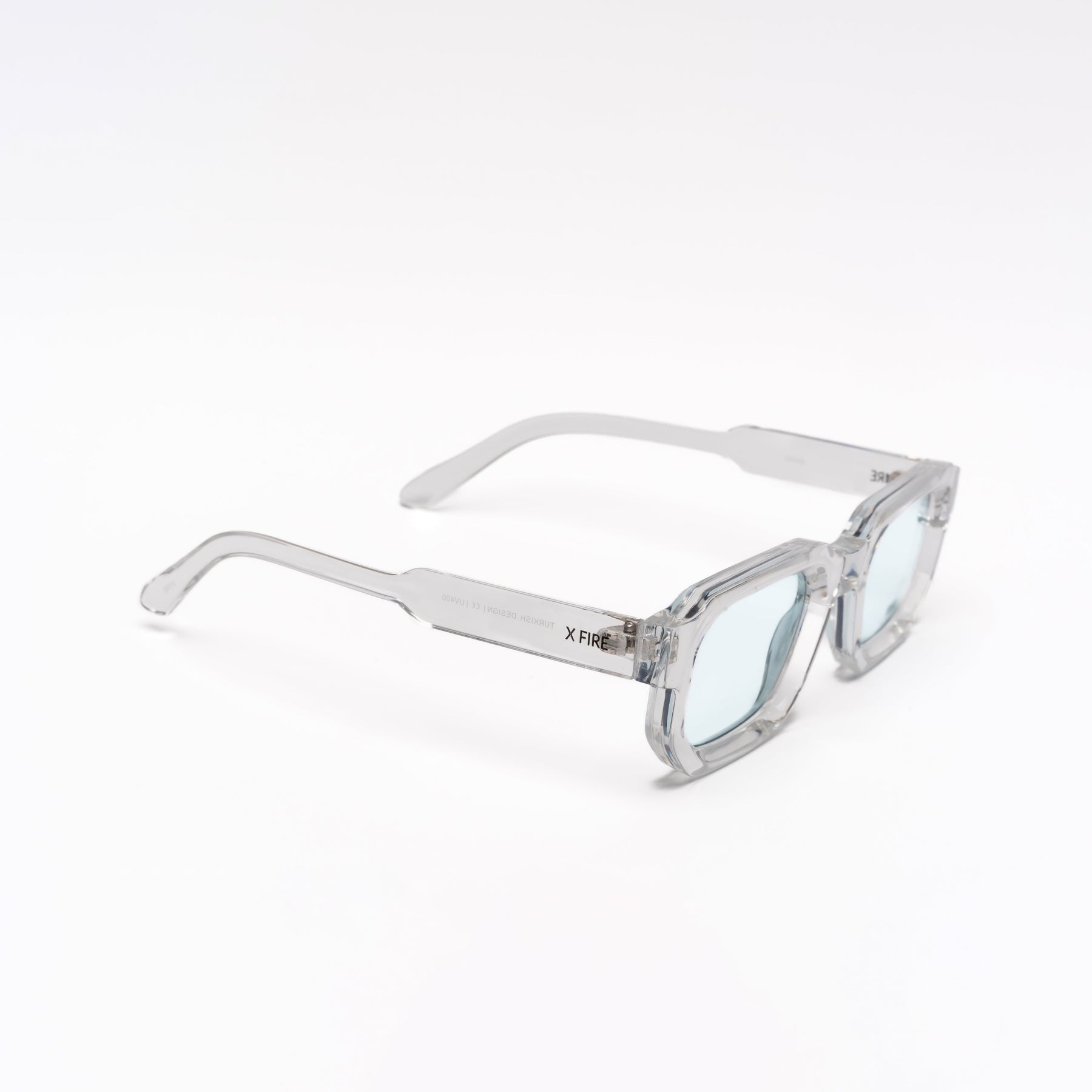 OASIS TRANSPARENT | LIGHT BLUE MIRROR