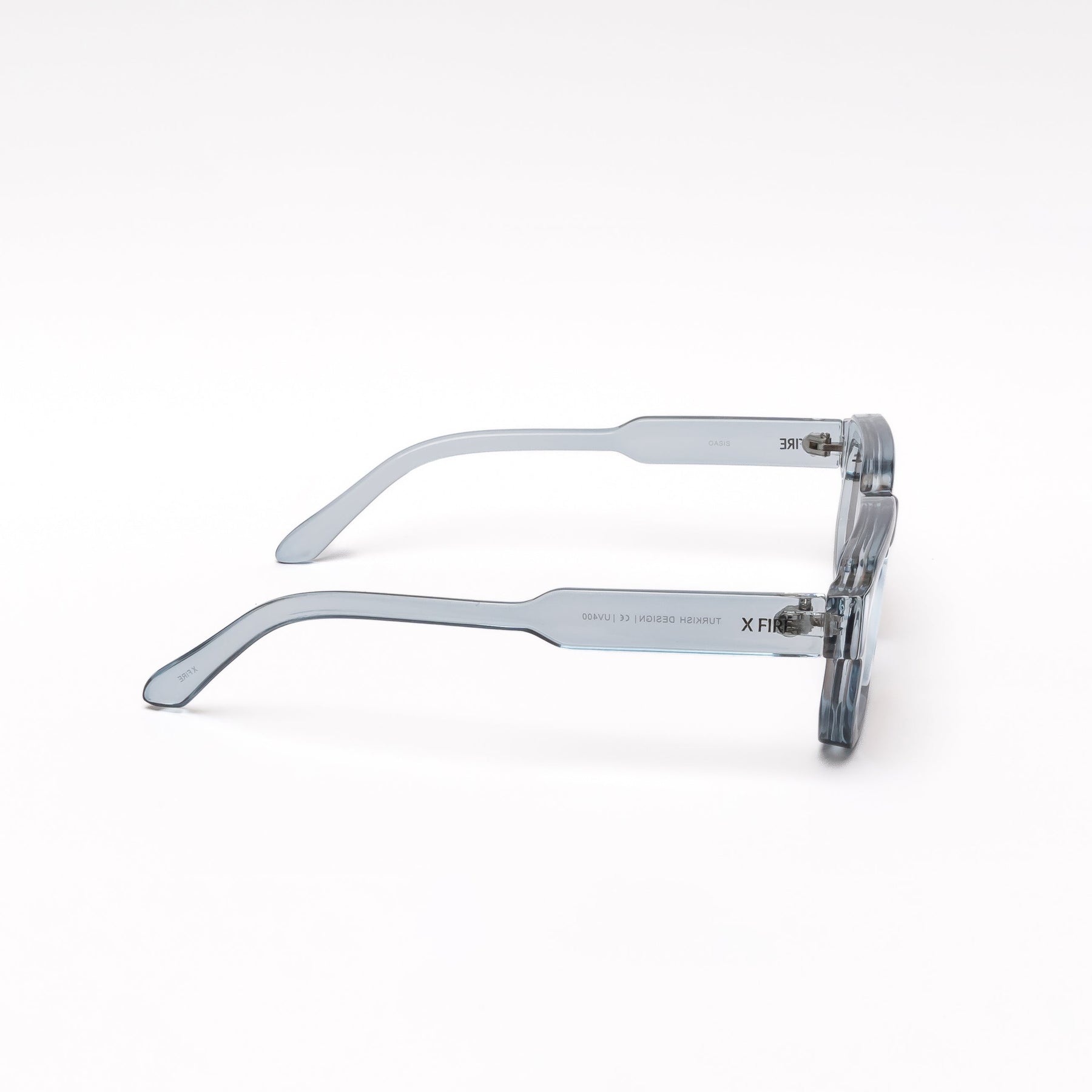 OASIS TRANSPARENT BLUE | BROWN MIRROR