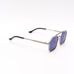 OXFORD SILVER | BLUE MIRROR