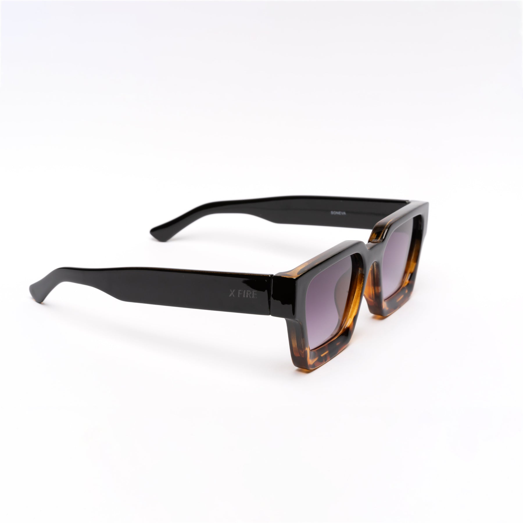 SONEVA BLACK LEOPARD | GRAY MIRROR