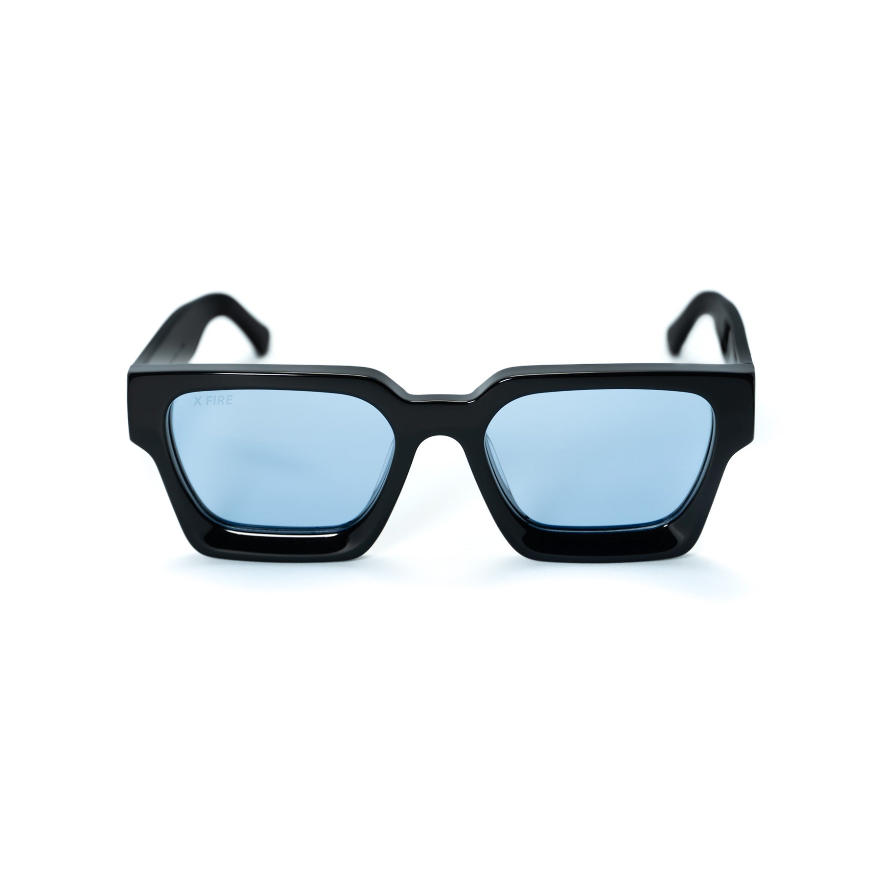 Lente de sol Negro Spargi / Azul UV400 X FIRE