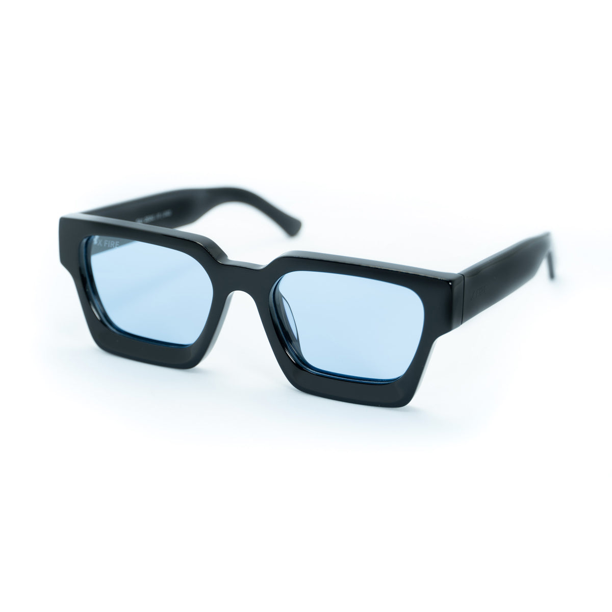 Lente de sol Negro Spargi / Azul UV400 X FIRE