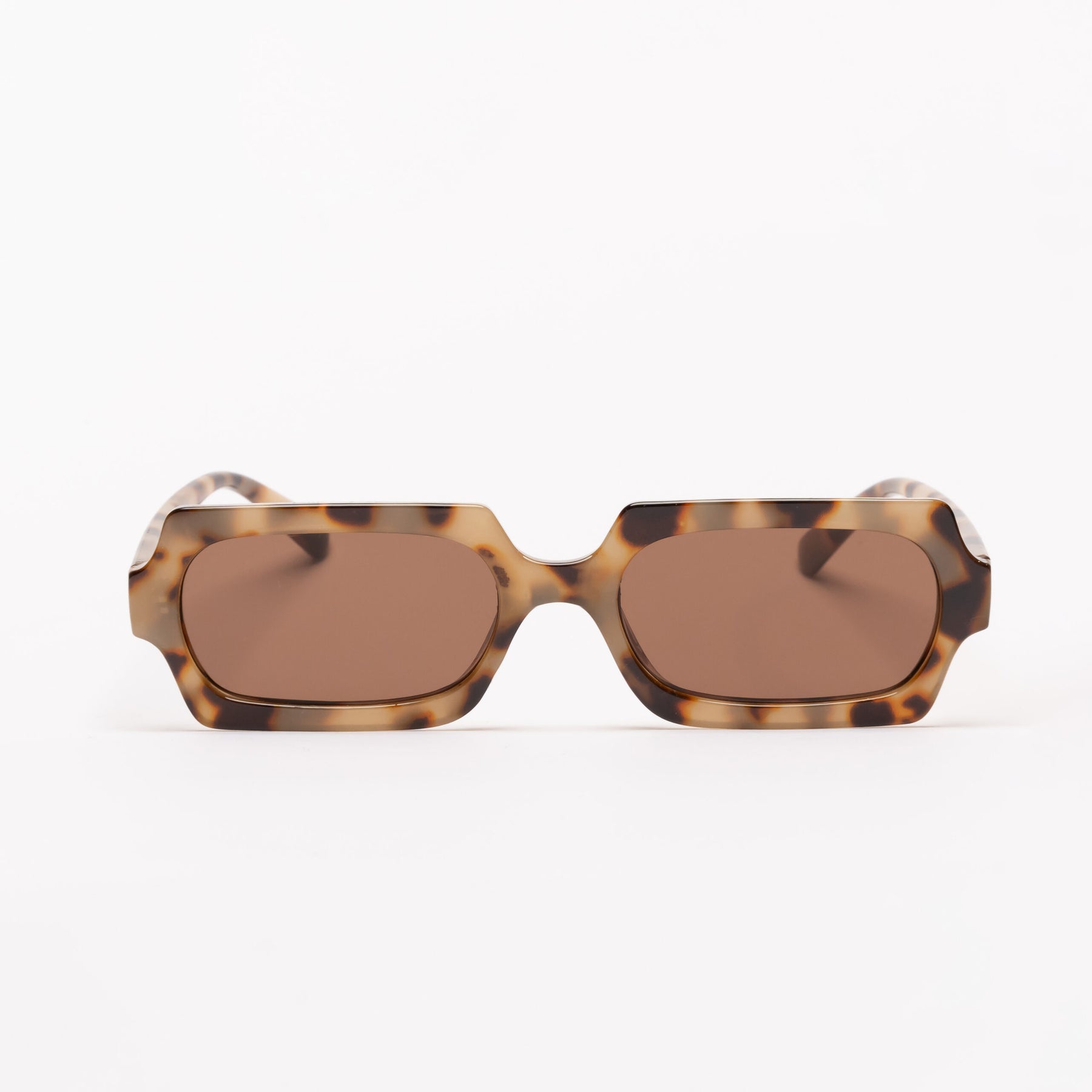 VICHY ANIMAL PRINT | BROWN MIRROR